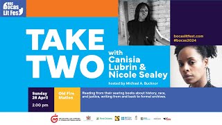 Take Two with Canisia Lubrin and Nicole Sealey | NGC Bocas Lit Fest 2024