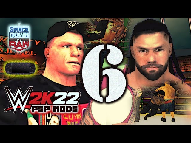 ROMAN REIGNS WWE-2K22 PSP MOD DONE - Born For Gamers Mods