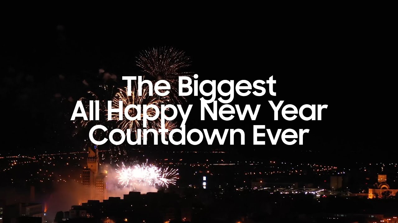 The Biggest All Happy New Year Countdown Ever - YouTube