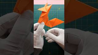 Easy Origami Fox 🦊 Лисичка из бумаги #paperfox #diy #поделкиизбумаги