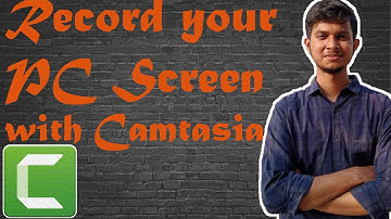 Record your Computer screen with Camtasia|How to record pc screen|How to record with Camtasia