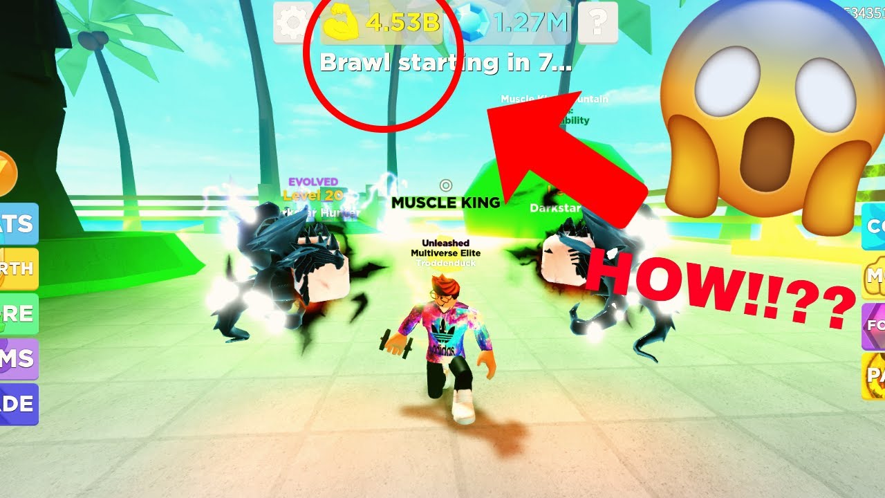 🔥 GET STRONG 💪 Muscle Legends - Roblox