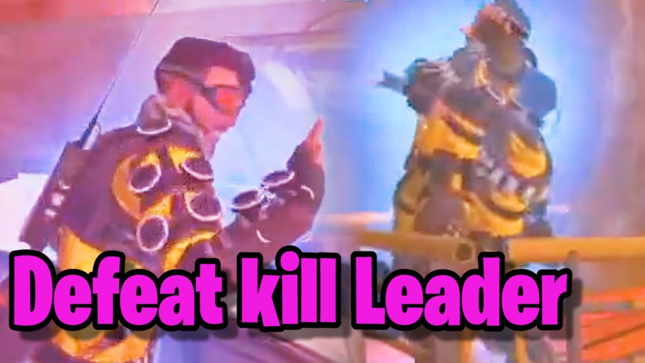 Apex Legends Defeat Kill Leader And We Are The Champion Youtube