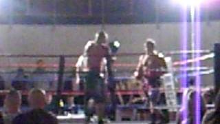 lee monaghan winning his semi-pro title fight #2gunz