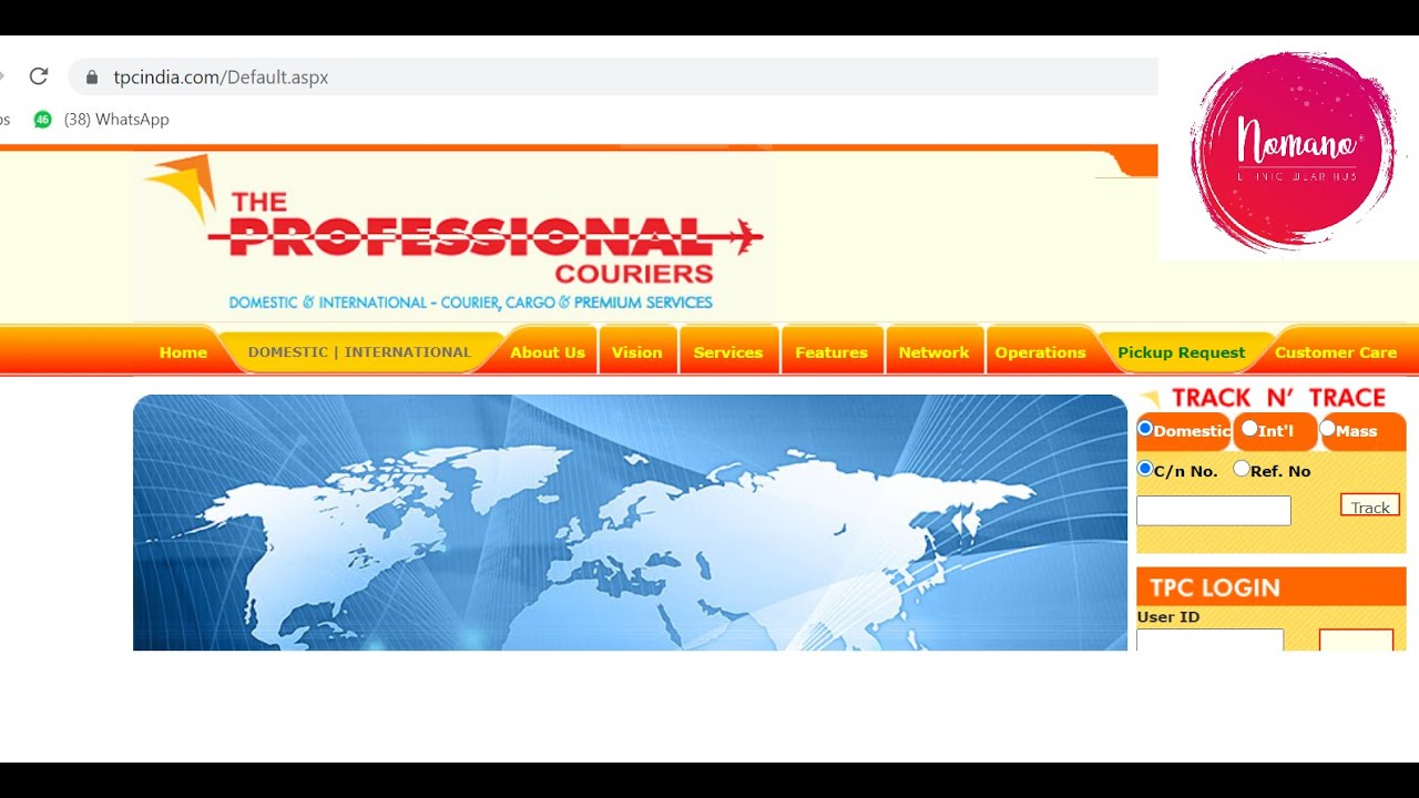 How To Track Professional Courier Tracking Id YouTube