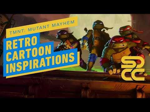 Tmnt: mutant mayhem director's retro cartoon inspirations | comic con 2023