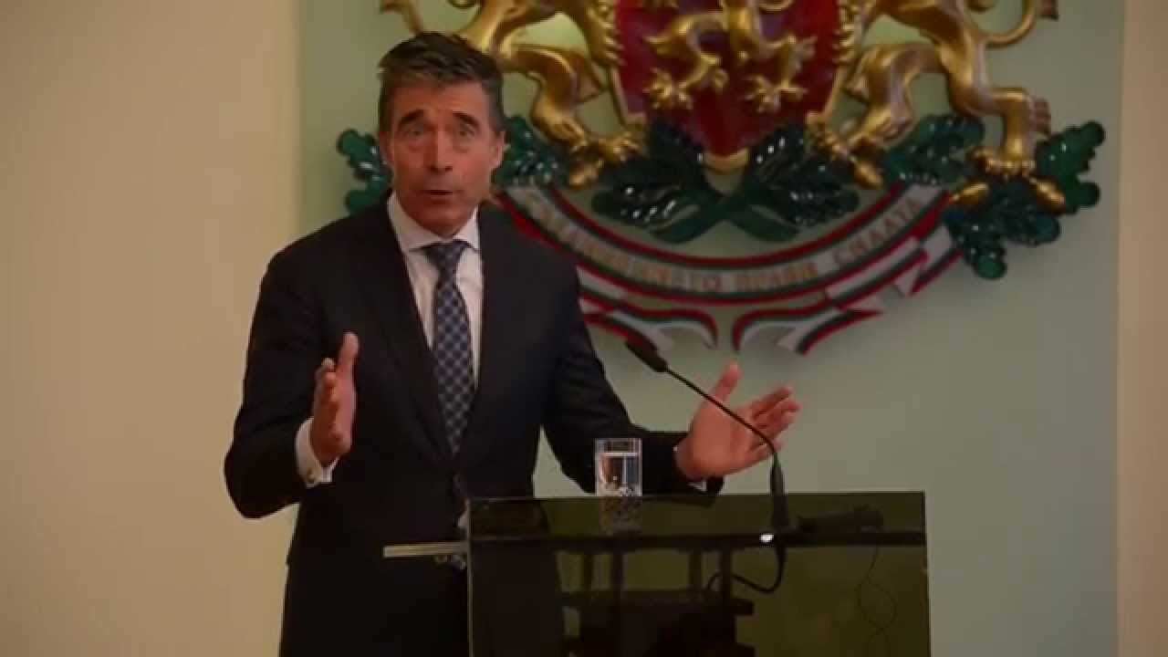 NATO Secretary General with the President of Bulgaria - Joint Press Point official secrets