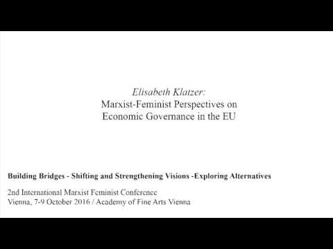 Elisabeth Klatzer: Marxist-Feminist