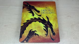 House of the Dragon: The Complete First Season - 4K Ultra HD Blu-ray SteelBook Unboxing