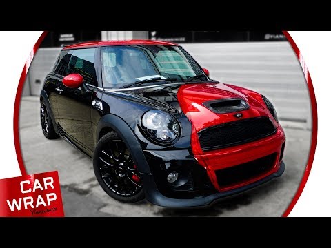 john-cooper-works-mini-chrome-red-car-wrap