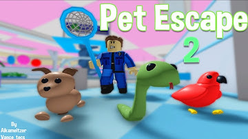 Playing Pet Escape 2 on Roblox (TYSM FOR 70 SUBS!!!)