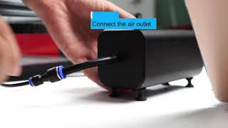 Bomba De Asistencia De Aire Bomba Para Grabadocorte Láser