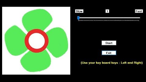 Fan Speed Control animation using TrackBar