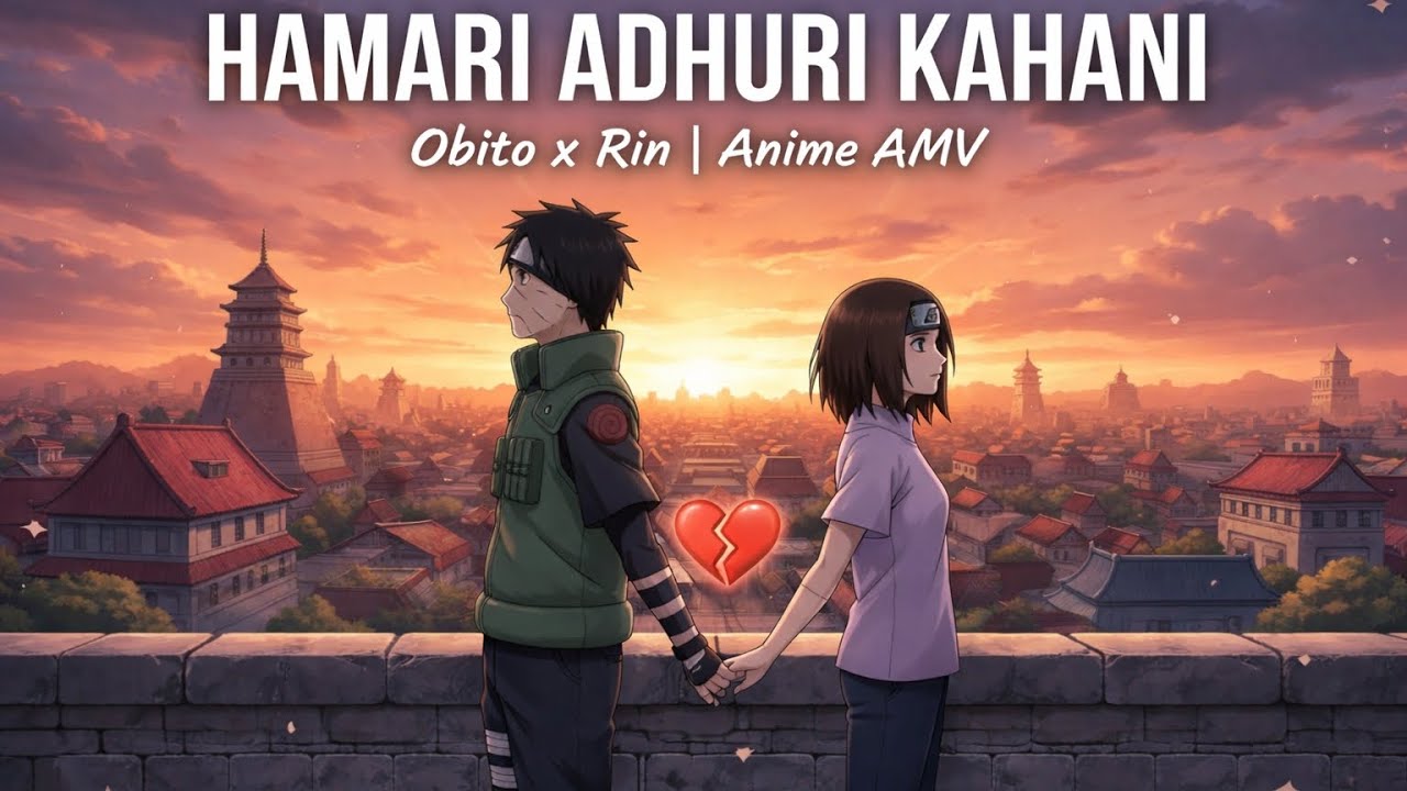 Hamari Adhuri Kahani | Obito × Rin | Heartbreaking Anime AMV
