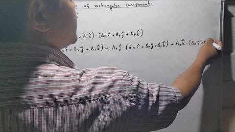 4.7 scalar product in terms of rectangular components