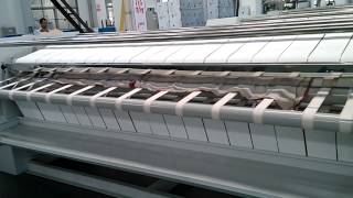 Flatwork Ironer front in /Front out type testing