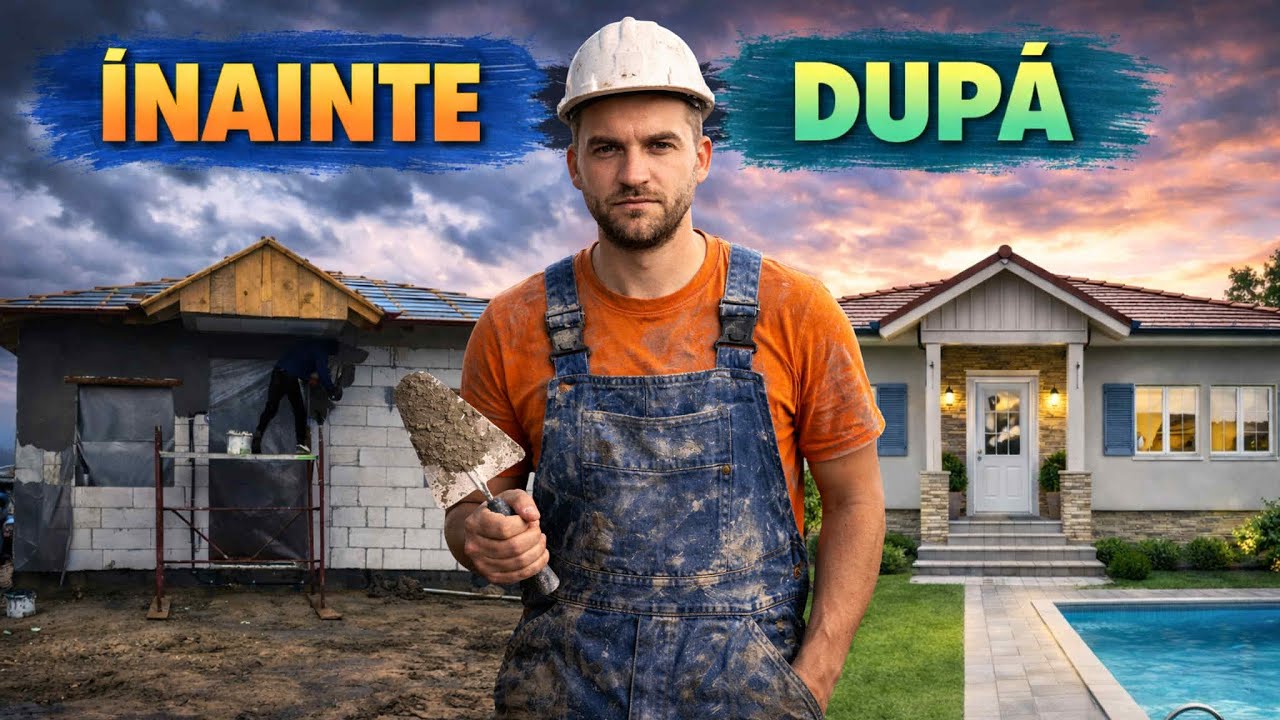 Plouă, ninge, e frig, dar casa lui Dumi prinde viață! | PASUL 2