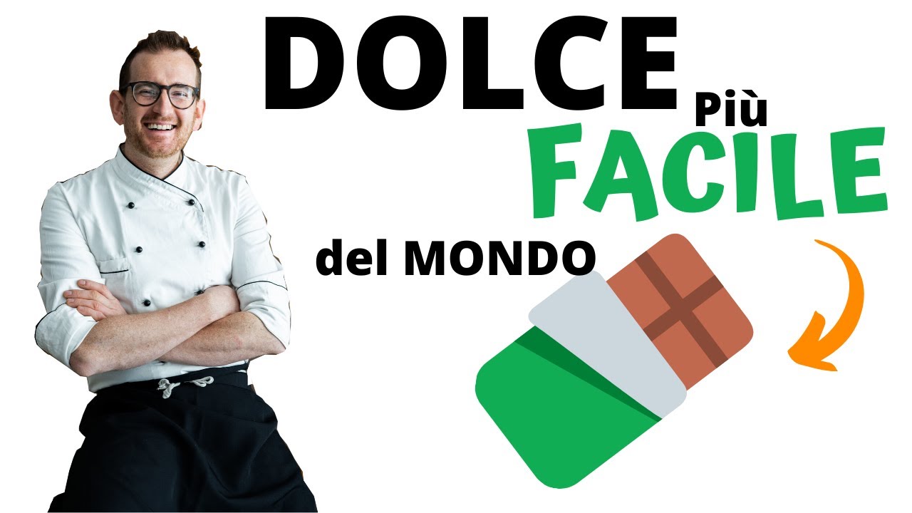 Il DOLCE più FACILE del mondo 👨‍🍳