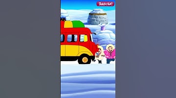 Thumbnail of ❄️🚍 The Snowy Ice Bus | Wheels on the Bus | Winter Wonderland Nursery Rhyme for Kids! ⛄🎶