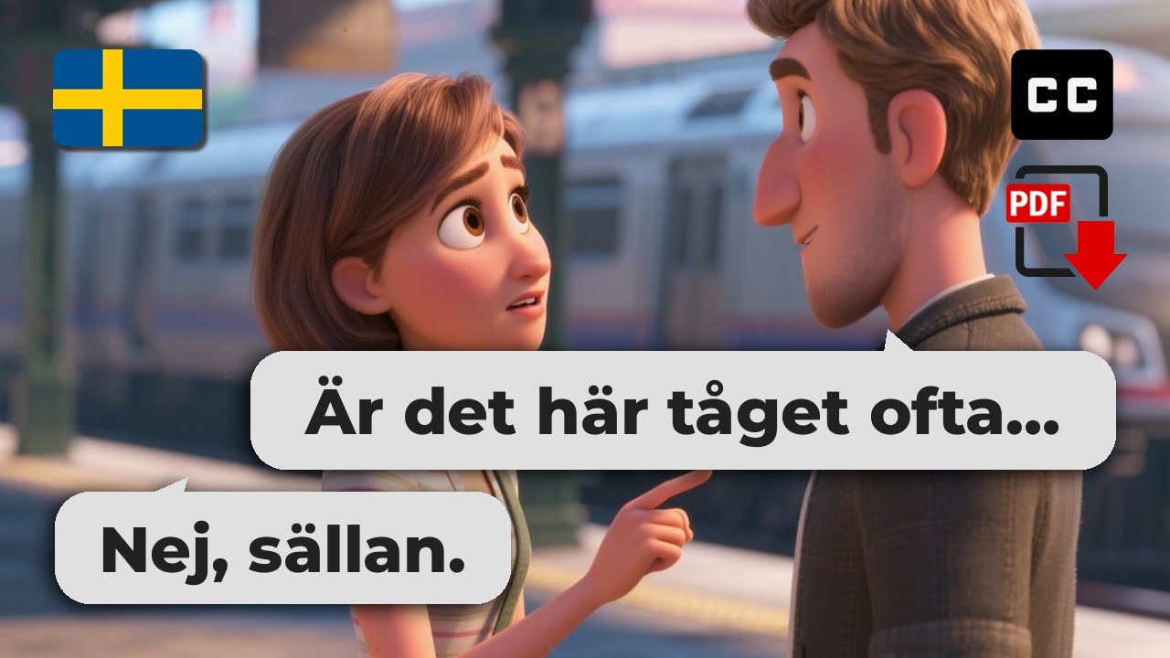 10 Real-Life Swedish Dialogues for Beginners 📚 Learn Swedish Easily!