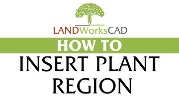 How to Insert Plan Regions in LANDWorksCAD v7