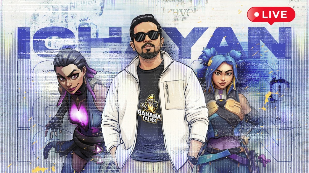 ITS TIME FOR THE SHOW | VALORANT AND WWE LIVE | (I & A) CHAYAN IS LIVE