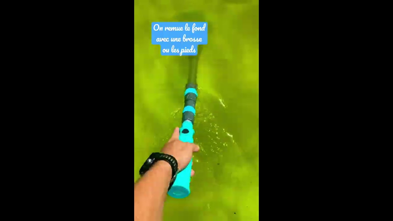 Nettoyage De Sa Piscine En 4 Heures Facilement Elle Tait Immonde Pool Viralshorts