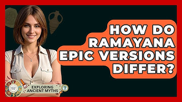 How Do Ramayana Epic Versions Differ? - Exploring Ancient Myths