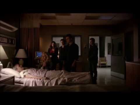 Vampire Diaries- 6x14- Liz dies, Caroline "Don't let go, I'm not ready"