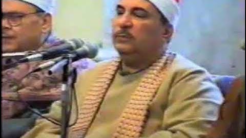 تلاوة خالدة للقارئ المنسى عملاق التلاوة الشيخ عبد الوارث عبد العزيز الامام سورة الزمر والقدر