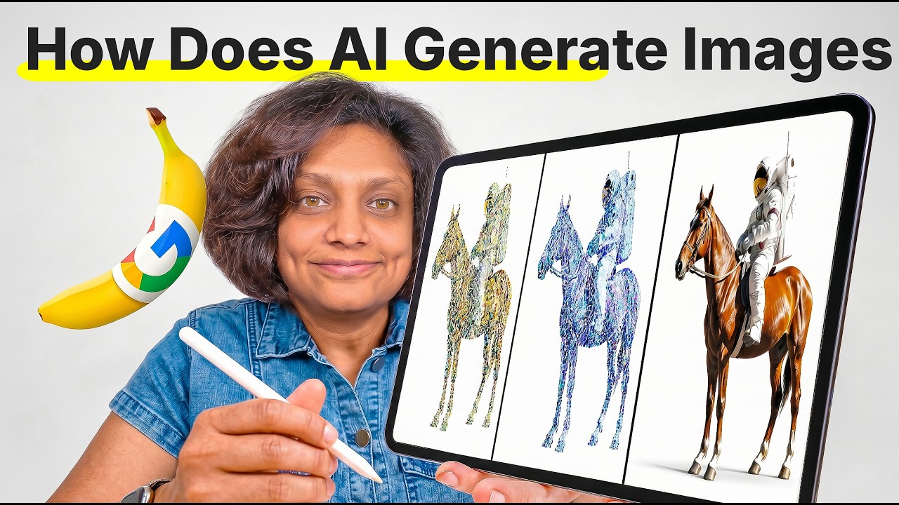 How Nano Banana Actually Works | Diffusion Models Explained in 6 Minutes