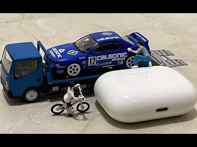 Nissan Skyline GT-R32！Calsonic Racing Team！Tomytec！TLV-N234b