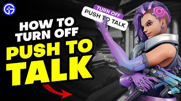 How to Turn Off Push To Talk in Overwatch 2 Quickly OR Disable Voice Chat/Mic (Fast Tutorial)