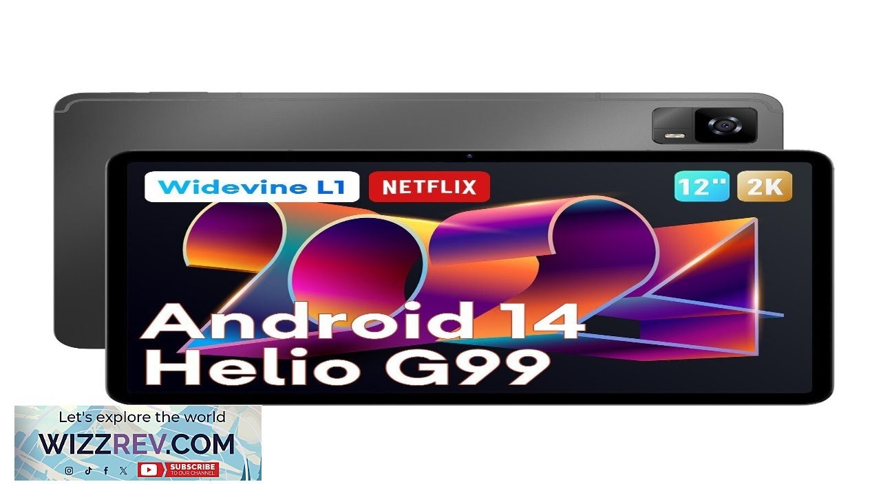 Headwolf HPad 6 Helio G99 MT8781 Octa Core 8GB+12GB RAM 256GB ROM