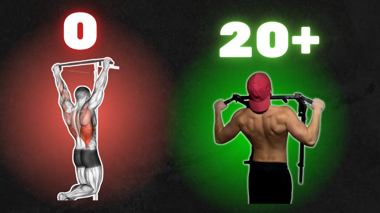 Wie man SCHNELL von 5 auf 20 Klimmzüge kommt