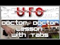 Doctor Doctor UFO Guitar Lesson Tabs & Demo