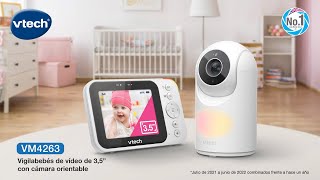Vm4263 Vtech Spanish 3.5-Inch Pan Tilt Video Monitor With Night Light