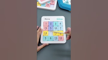 Unlock the Huarong Road sliding block puzzle with numbers!