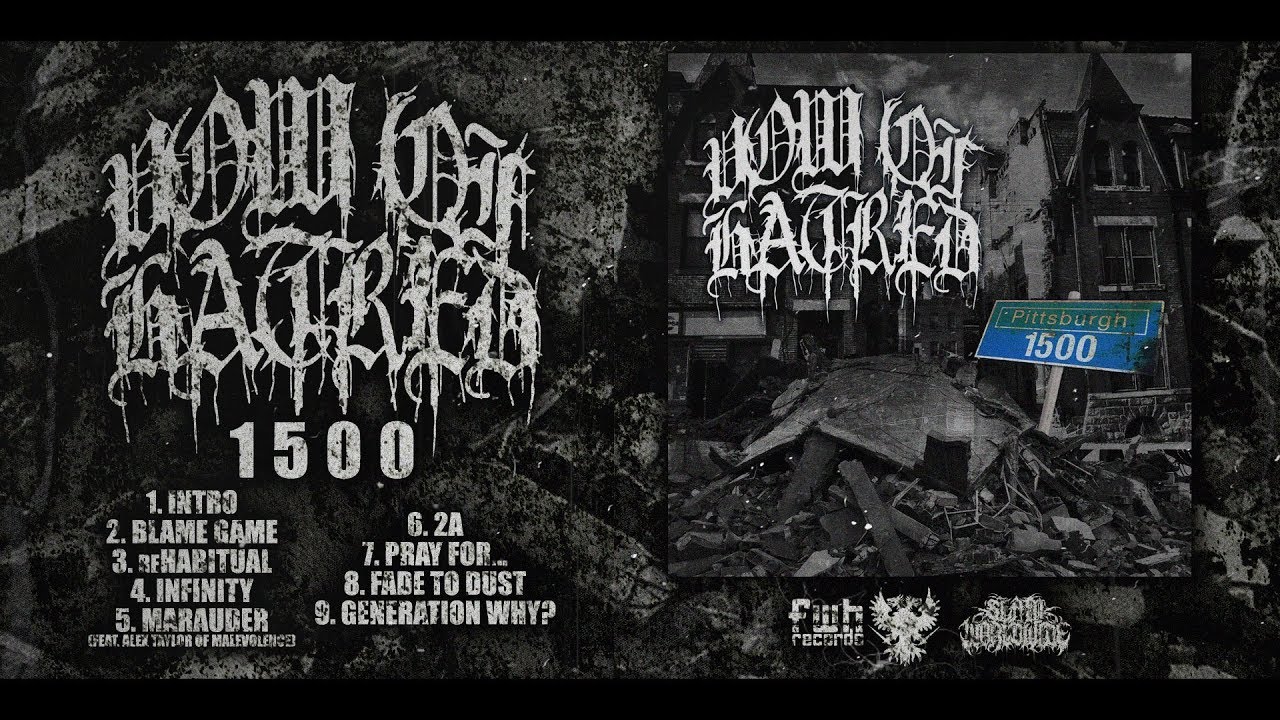 VOW OF HATRED - 1500 [OFFICIAL ALBUM STREAM] (2017) SW EXCLUSIVE