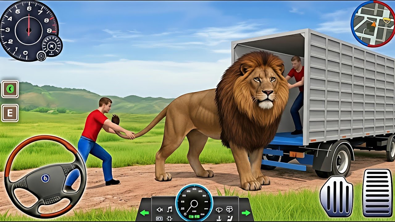 Animals Transport| Animal Cargo Truck Driving Game 3D- Animal Transport Cargo Truck-Android Gameplay