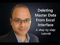 SAP IBP Tutorial: Deleting Master Data