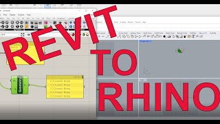 How to Import Geometry from Revit to Rhino using Rhino.inside.Revit