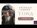 Yoga 🧘‍♂️ artrosis lumbar(yoga terapéutico)