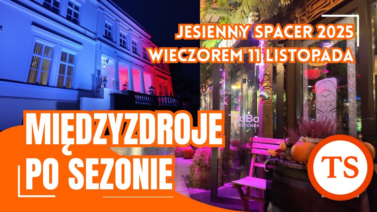 Zwiedzamy Międzyzdroje - czy jest co robić poza sezonem? Listopad 2025