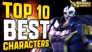 TOP 10 BEST CHARACTERS  MAR 2024  MARVEL Strike Force  MSF