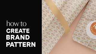 How to Make Brand Pattern in Adobe Illustrator by Dan Eke 3,517 views 2 years ago 4 minutes, 9 seconds