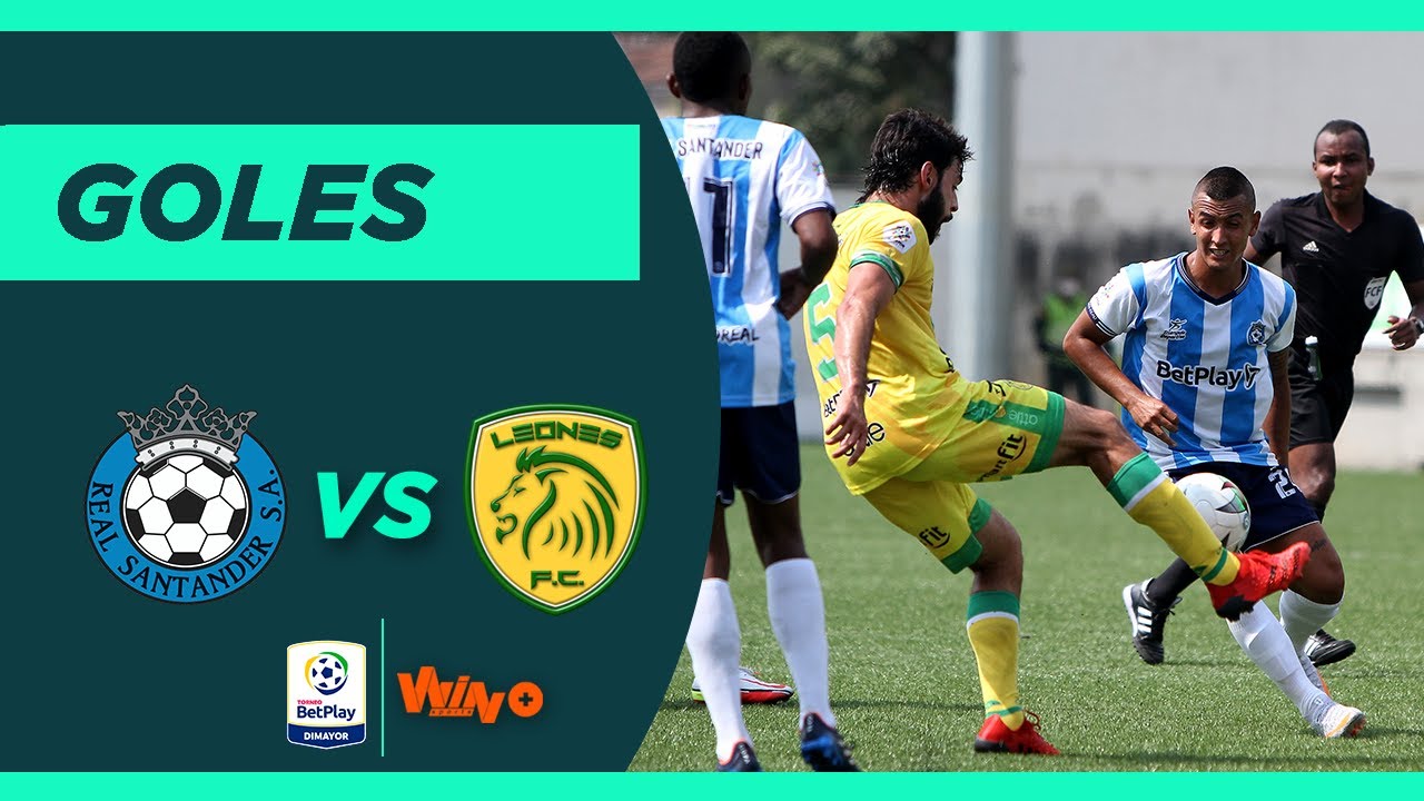 Real Santander vs. Leones (0-4) Torneo BetPlay 2022-I | Fecha 9 - YouTube