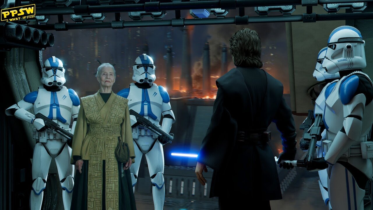What If Anakin Skywalker Kidnapped Jocasta Nu During Order 66 - YouTube
