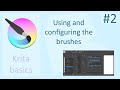 Krita tutorial: Using, creating and configuring brushes