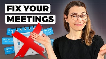 How To Stop Wasting Time In Meetings